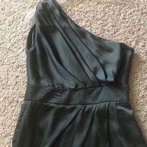 Beautiful BCBG one shoulder mini dress